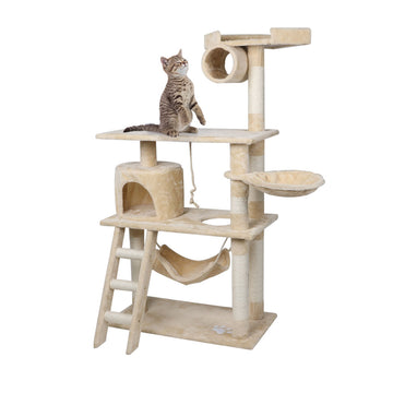 PaWz Cat Tree Scratching Post 160cm (Cream) PaWz